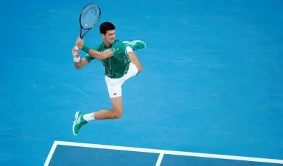 Novak Djokovic, tenista serbio. 