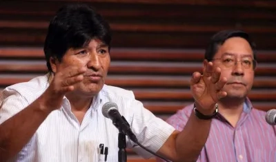 El expresidente de Bolivia Evo Morales.