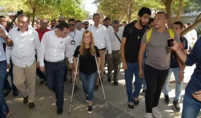 Elsa Noguera De la Espriella, Gobernadora del Atlántico.