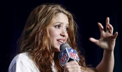La cantante Shakira.
