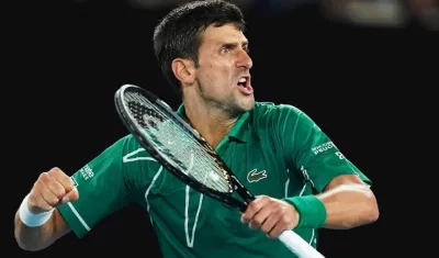 Novak Djokovic, tenista serbio.