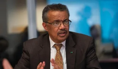 El director general de la OMS, Tedros Adhanom Ghebreyesus.
