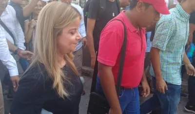 La Gobernadora del Atlántico, Elsa Noguera.