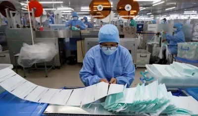 Fábrica de tapaboca y productos quirúrgicos.