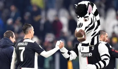 Cristiano Ronaldo, delantero portugués. 