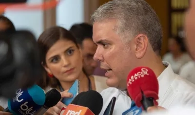 El Presidente de la República, Iván Duque.