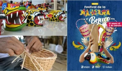 Este fin de semana el Festival de la Máscara y el Bejuco en Galapa.