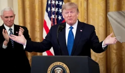 Donald Trump, presidente de los Estados Unidos.