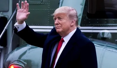 Donald Trump, presidente de los Estados Unidos.