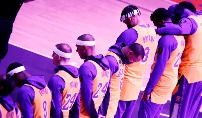 El homenaje a Kobe Bryant.