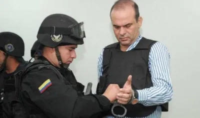 El exjefe paramilitar Salvatore Mancuso.