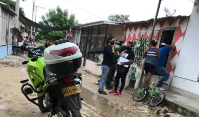 Las autoridades llegaron al lugar de los hechos, en la carrera 17 con calle 5. 