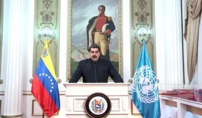 Nicolás Maduro, presidente de Venezuela. 