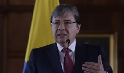 Carlos Holmes Trujillo, ministro de Defensa.