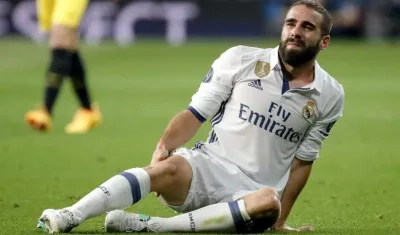 Dani Carvajal, jugador del Real Madrid. 