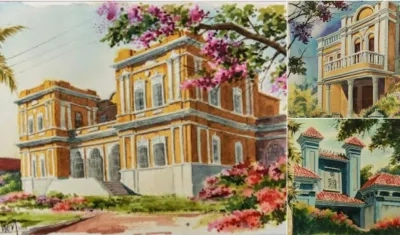 Acuarelas de Néstor Loaiza.