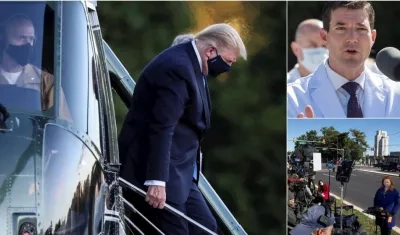 La salud del presidente Donald Trump acapara la atención de Estados Unidos.