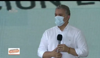 Iván Duque, Presidente de Colombia.