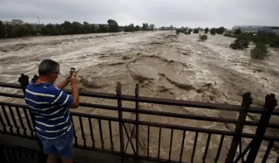 Los ríos se han desbordado en las regiones francesas. 