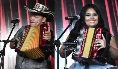 Miguel Vega y Yeimi Arrieta, los grandes triunfadores.