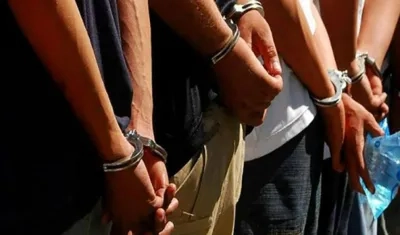 Los capturados fueron cobijados con medida de aseguramiento. 