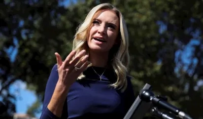 La portavoz de la Casa Blanca, Kayleigh McEnany