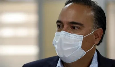 El gerente coordinador de las agencias que atienden la emergencia de Covid-19 en Colombia, Luis Guillermo Plata.