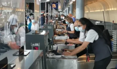 Aeropuerto El Dorado.