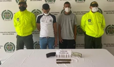Robinson Andrés Vásquez Peláez y Jordan Álvarez González.