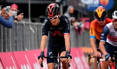 Geraint Thomas, ciclista británico. 