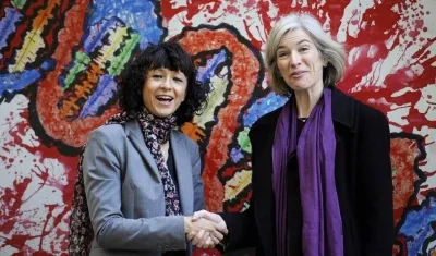 Emmanuelle Charpientier y Jennifer Doudna 