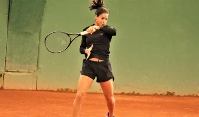 María Fernanda Herazo, tenista barranquillera. 