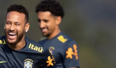 Neymar, jugador brasileño.