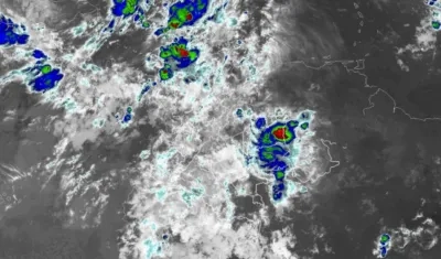 Todo el territorio nacional se encuentra este jueves con abundante nubosidad. 