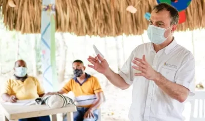 Andrés Gómez, alcalde de Sincelejo.