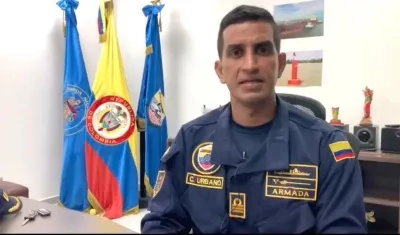 Carlos Urbano Montes, Capitán de Puerto en Barranquilla.