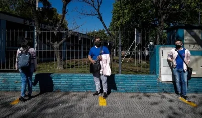 Argentina regresó a clases en medio de la pandemia.