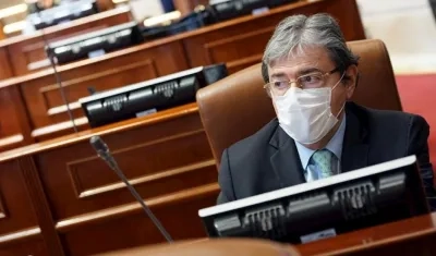 Ministro de Defensa, Carlos Holmes Trujillo