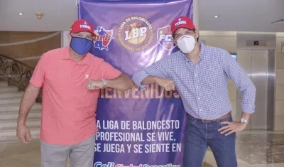 Luis Sojo y Alberto Caparrozo. 