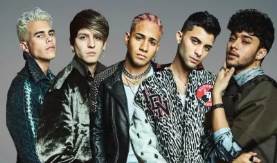 Fotografía promocional cedida por Nieman Group donde aparecen los integrantes del grupo juvenil de pop CNCO.