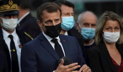 El presidente francés, Emmanuel Macron.