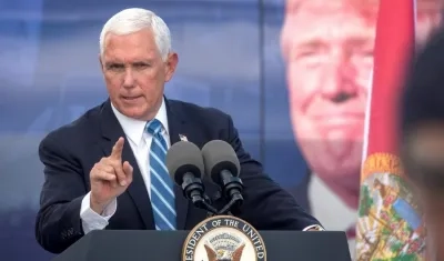 El vicepresidente de EE.UU., Mike Pence.