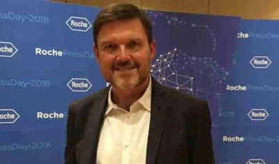 Jefe para América Latina de la farmacéutica Roche, Rolf Hoenger.