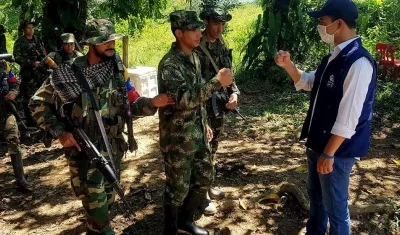 Fue recibido por la Defensoría del Pueblo.