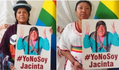 Fotografías de la campaña #YoNoSoyJacinta.