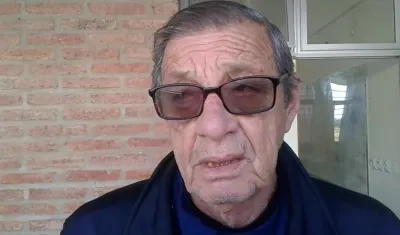 Carlos Espósito, árbitro de las semifinales de la Copa Libertadores de 1989.