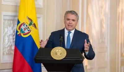 El Presidente de la República, Iván Duque.