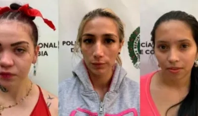 Las tres mujeres fueron cobijadas con detención domiciliaria por un juez de control de garantías de Medellín. 