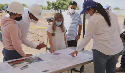 La Gobernadora del Atlántico, Elsa Noguera.