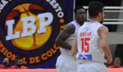 Juan Diego Tello y el argentino Salem Safar. 